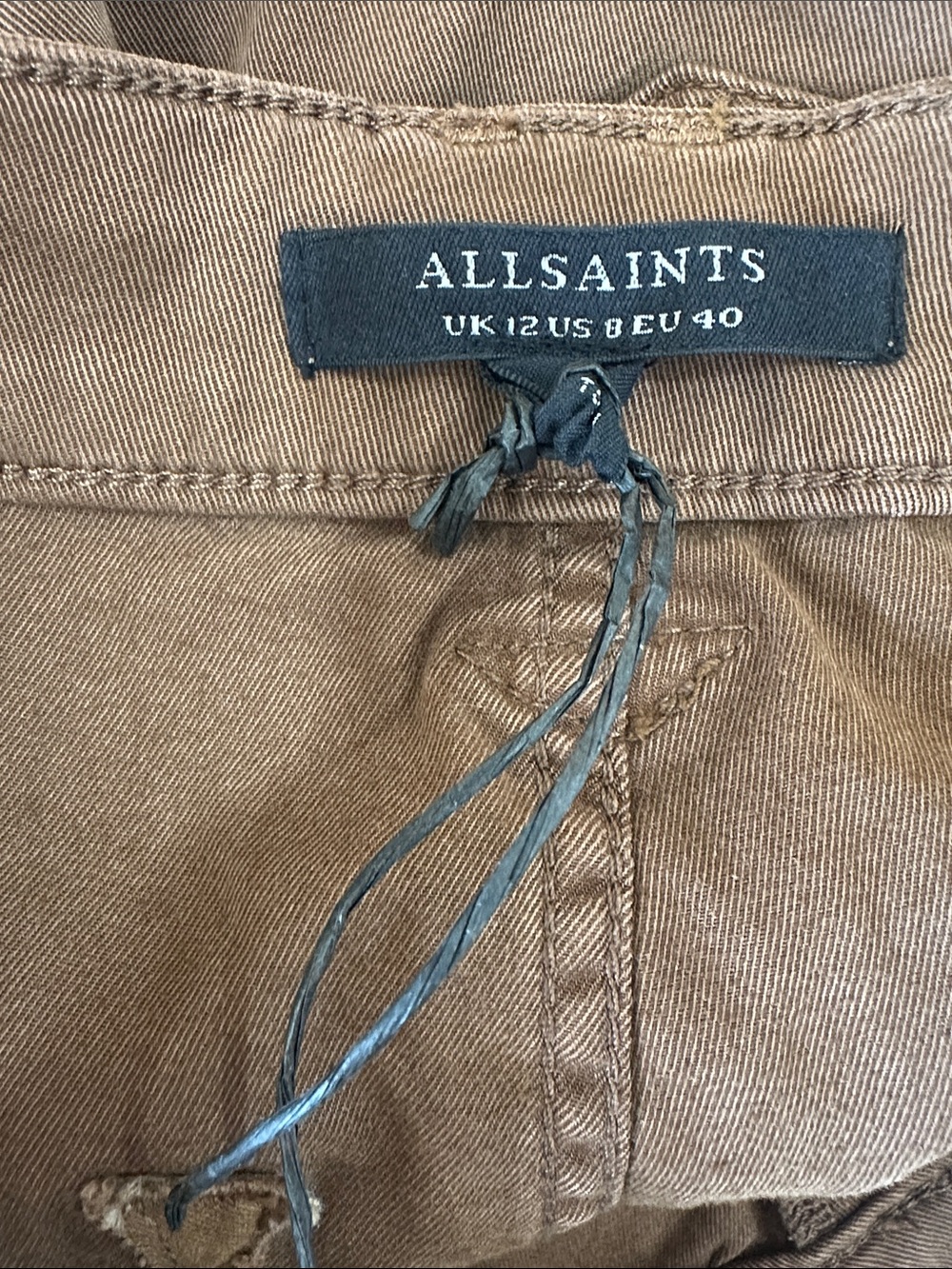 AllSaints Nola Twill Cargo Trouser Joggers New! - Picture 9 of 10